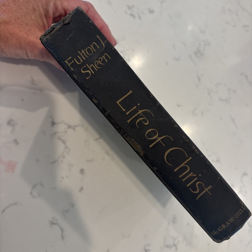 Life of Christ Fulton J. Sheen Hardcover 1958 No Sleeve